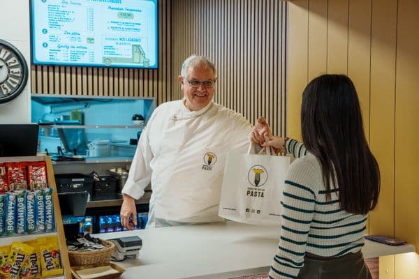 Signature pasta dish at Maestri della Pasta