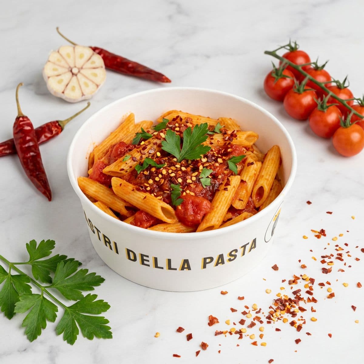 Spicy penne arrabbiata Maestri della Pasta