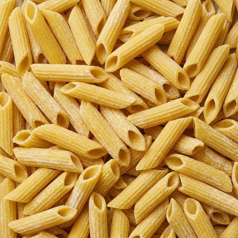 Penne pasta texture