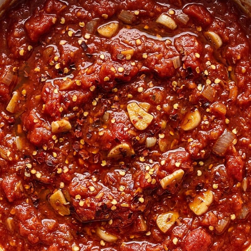 Arrabbiata texture