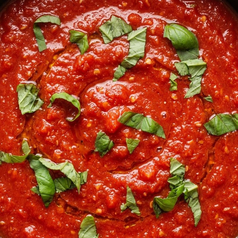 Pomodoro e Basilico texture