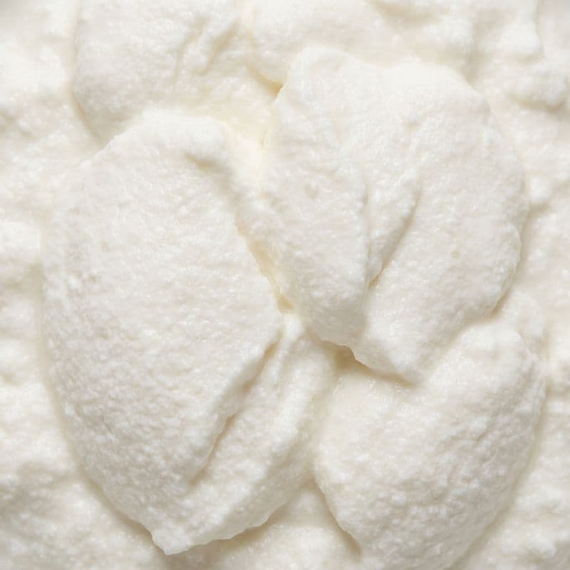 Ricotta topping texture